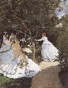 Edouard Manet Women in the Garden Sweden oil painting artist